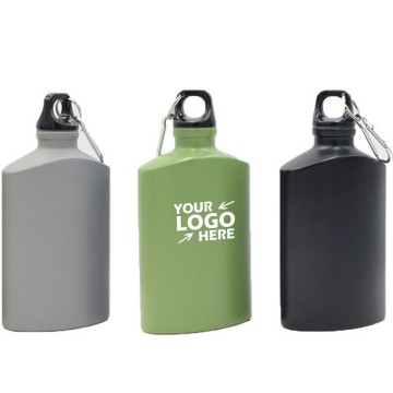 17.6 oz Military Flat Water Bottle